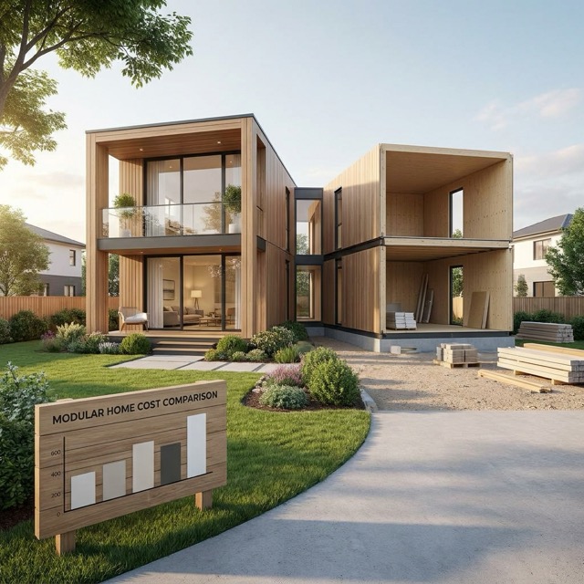 modular home cost Illinois - average price per square foot comparison