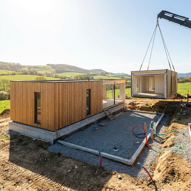 modular home price breakdown Illinois - base cost, site work, foundation, finishes