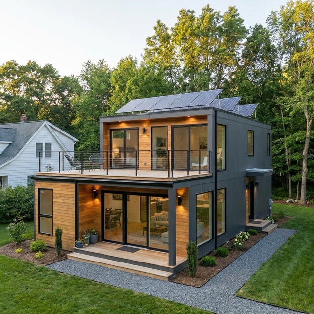 custom modular home upgrades Illinois - what can be modified