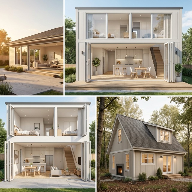 modular home floor plans Illinois - ranch, two-story, cape cod designs