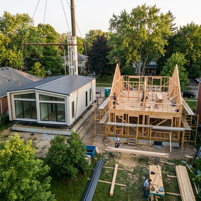 factory built vs stick built Illinois - quality and resale value